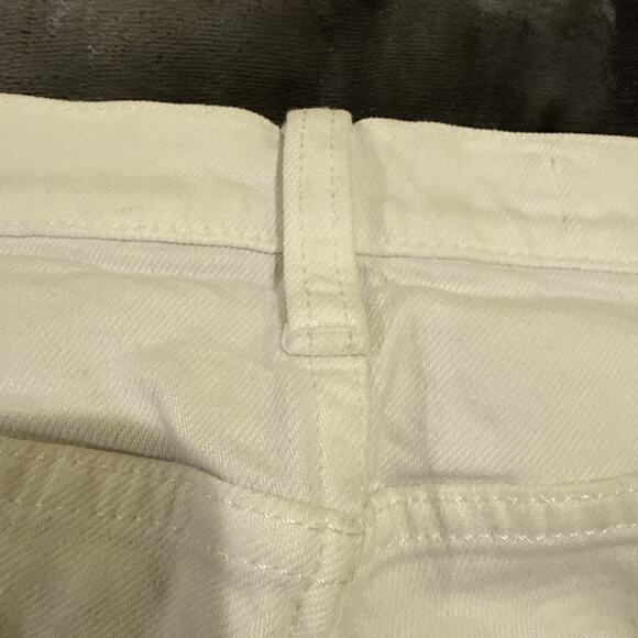 GAP 1969 Women's Girlfriend Jeans Denim White Size 29R 90s - Picture 14 of 16